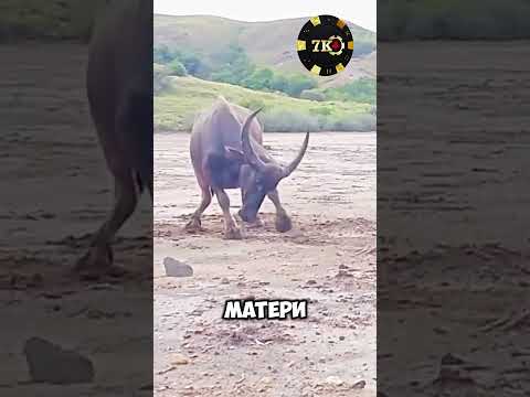 Борьба за жизнь телёнка
