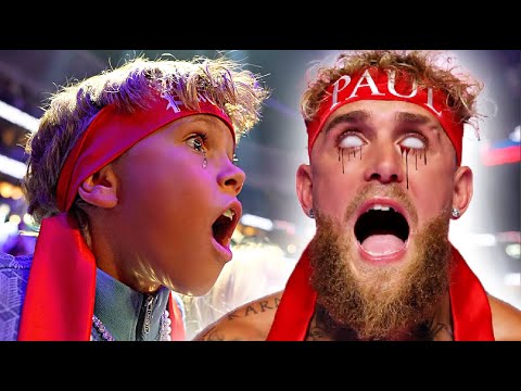He CRIED on his BIRTHDAY at the Jake Paul FIGHT..