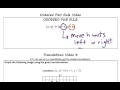 Translation Rules and Ordered Pairs