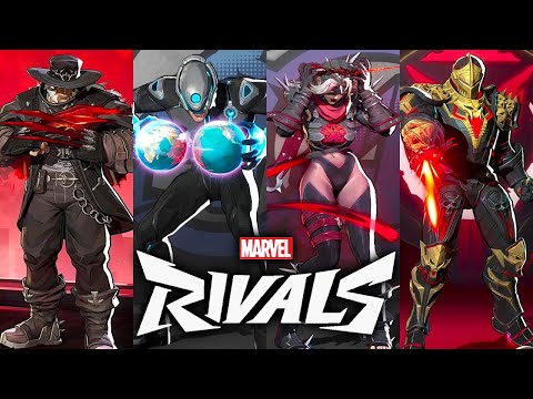 Marvel Rivals Season 1 - All Characters & Emotes Showcase (4K 60FPS)