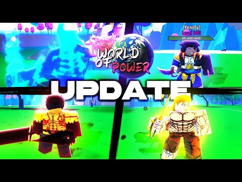 Everything In The NEW WORLD OF POWER UPDATE! (Rinnegan,New Weapons,Madara Boss) & MORE!