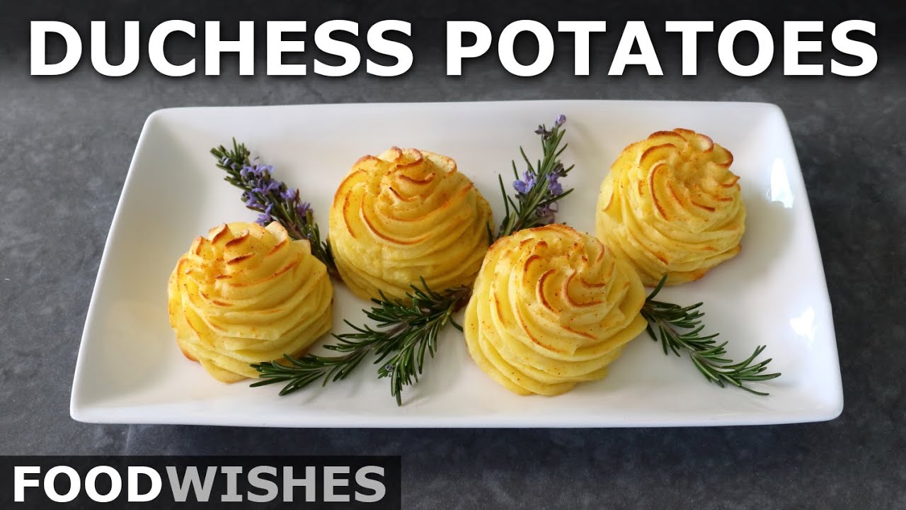 Duchess Potatoes - Easiest Fancy Potato Trick Ever