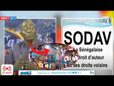 🔴DIRECT_ Le direct du théâtre de Verdure de Pikine sur la SODAV et l'occupation des lieux publics.