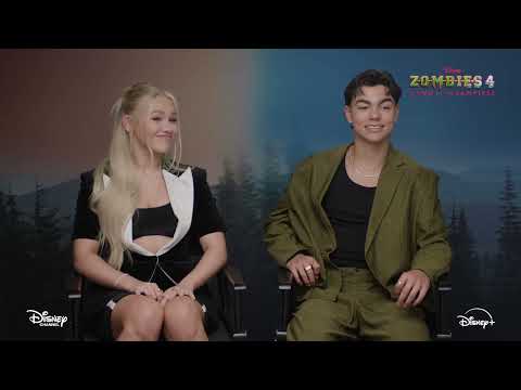 Malachi Barton & Freya Skye Spill All on Zombies 4 – Exclusive Hollywire Interview! | Hollywire