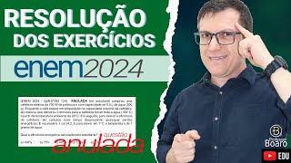 ENEM 2024 RESOLUÇÃO dos EXERCÍCIOS – (QUESTÃO 124 Caderno VERDE) ANULADA Um estudante comprou uma c