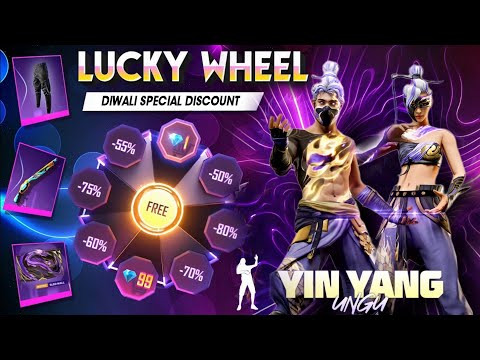 Next Lucky Wheel Event Review🥳🤯 | New Diwali Event Free Fire | free fire new event | Ff New Event