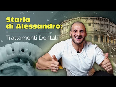 Alessandro ha finalmente ottenuto i suoi impianti dentali fissi! #Impiantidentali #Dentakay #dental