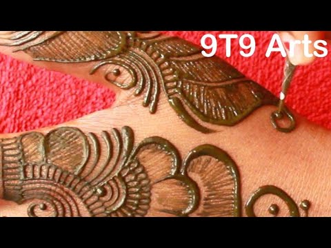 9T9 Arts mehndi | Mehndi designs | Gulf mehndi design | Navratri ke liye mehandi | Mehandi ka design