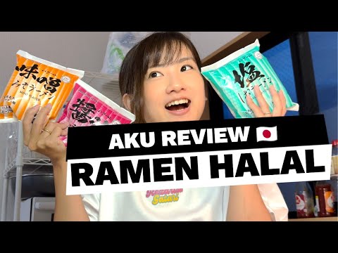 Ramen Instan HALAL di Jepang. Susah ya cari makanan HALAL di Jepang.