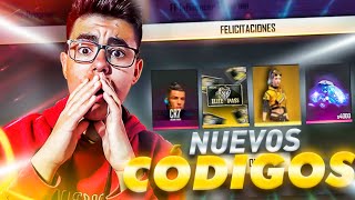 3 NUEVOS CÓDIGOS de FREE FIRE AGOSTO 2022 | CODIGOS de FREE FIRE HOY