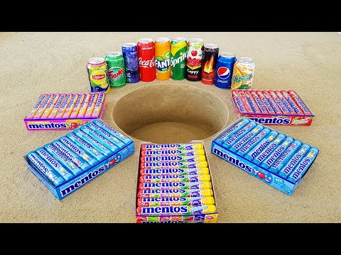 Coca Cola, Pepsi, Fanta, Cappy, Burn, Fruko, Yedigün, Lipton, Sprite and Fruity Mentos Underground