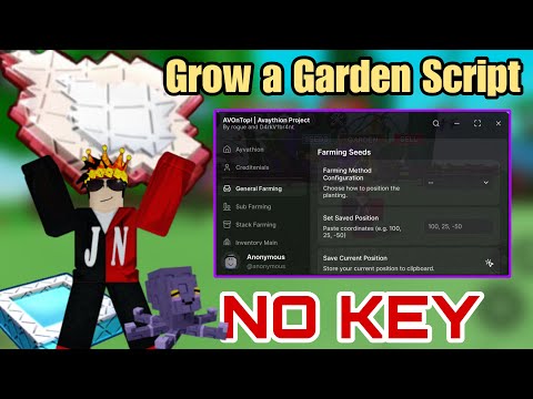 [☀️]Grow a Garden Script 🍏| Elephant Ears Seed, Mimic Octopus Script Hack | Auto Plant, Auto Buy