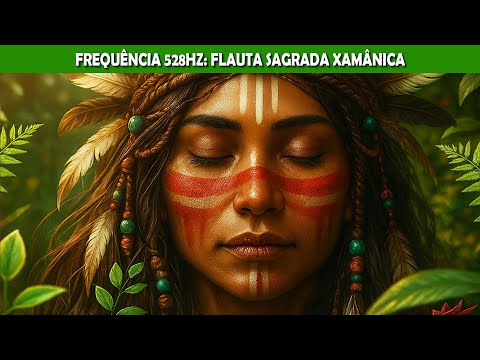 ✨ 528Hz Flauta Sagrada Xamânica | Elevação Vibracional, Amor Universal e Equilíbrio.