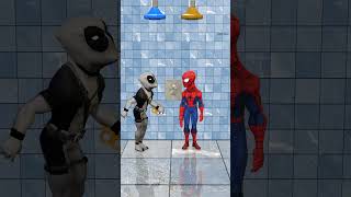 wrong water tap ,Cleaning Spiderman