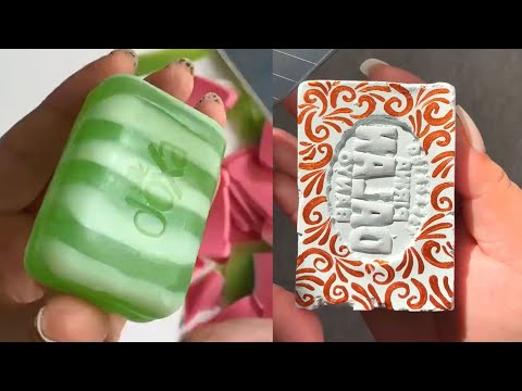 Relaxing Soap Carving - Relaxing and Fun videos - ASMR