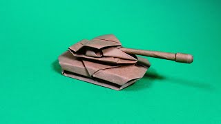 How to make an origami tank  DIY paper tank