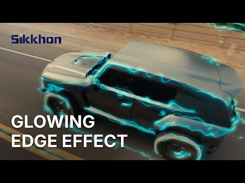Sweeping Glowing Edges Effect Tutorial in Premiere Pro | Sikkhon