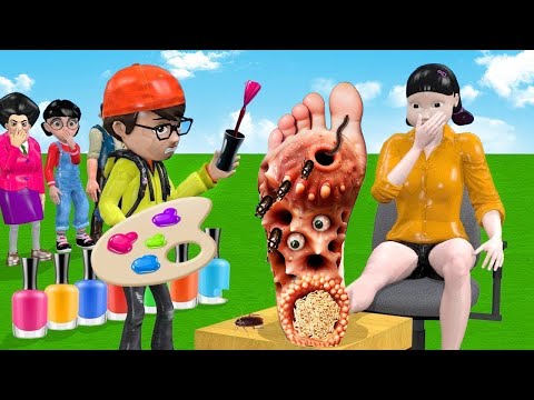 Scary Teacher 3D vs Squid Game 2 The Best Troll DOLL Game Nice or Error 5 Times Challenge