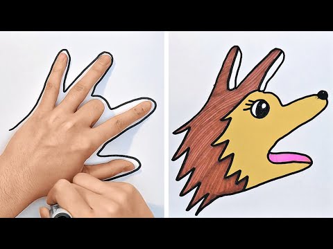 초보들을 위한 손바닥 아트 그림 팁