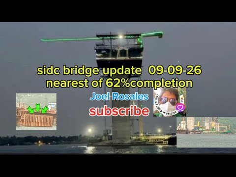 Samal island davao connetor brige(sidc)project update 09-09-26 installation of two foundation