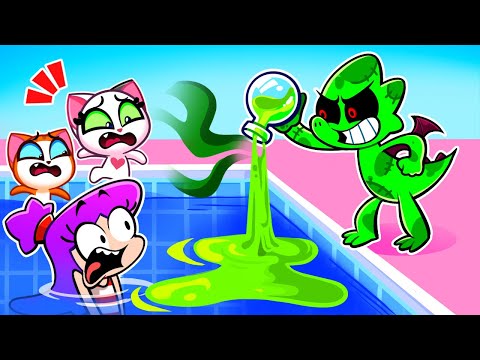 Viv and Denny Turn into Zombies?! ๐ฑ Tickle Zombie Police Chase Adventure!