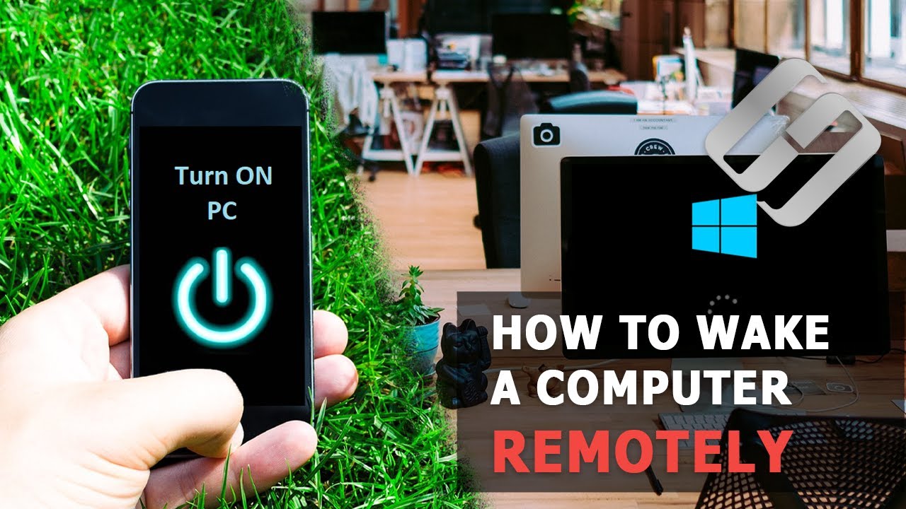 How to Wake a Computer from a Smartphone by Wi-Fi or Remotely with TeamViewer Hetman Software