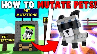 HOW TO GET PET MUTATIONS FAST SHOWCASE IN GROW A GARDEN! ROBLOX
