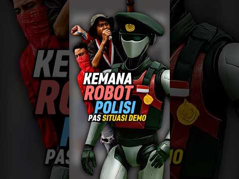 Netizen: Kemana Robot Polisi Pas Situasi Demo Sekarang ini #shorts