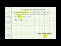 Inverse Variation Concepts and Problems