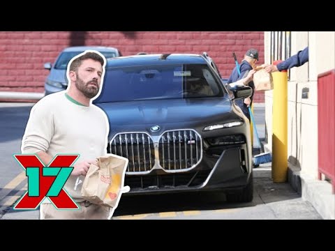 Ben Affleck Bolts For McDonald's After Wrapping Up His Workday