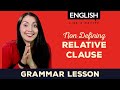 Non-Defining Relative Clauses Overview