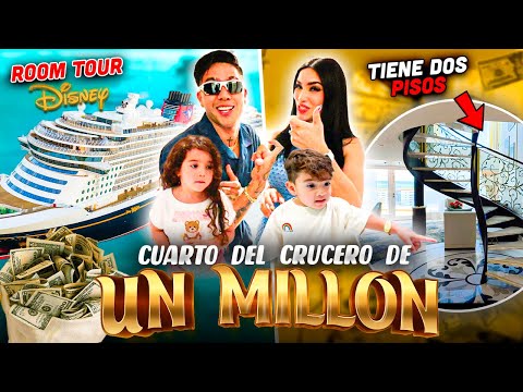 HABITACIÓN DE 1 MILLÓN DEL CRUCERO 💵  Room tour 🚢 Jukilop | Juan de Dios Pantoja