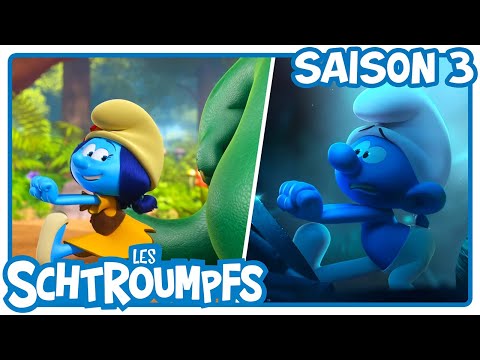 Dans le ventre du dragon • Les Schtroumpfs 3D • Dessins animés pour enfants