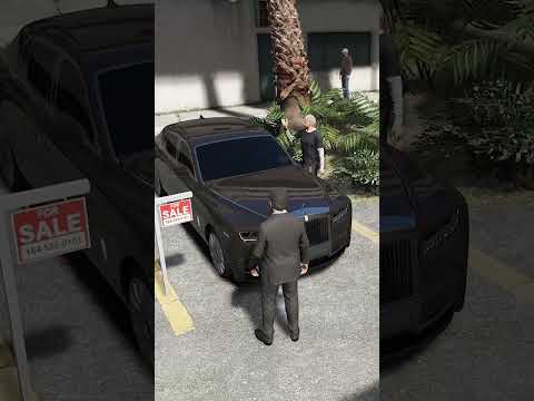 I ALMOST LOST MY LIFE TO DELIVER THIS LUXURY CAR | SHADOW GAMERZ | GTA V #shorts #gta5