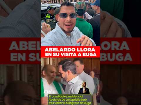🚨 El Tigre Abelardo lloró en el señor de los Milagros en BUGA