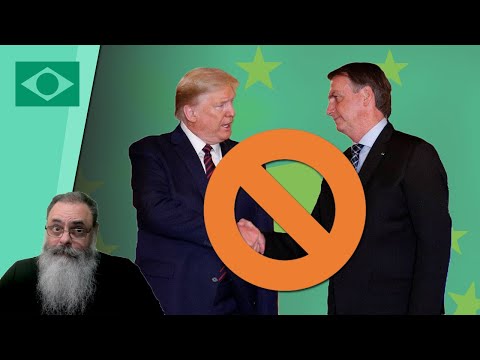 TRUMP pode VIR ao BRASIL para SE ENCONTRAR com BOLSONARO... EU ACHO extremamente IMPROVÁVEL