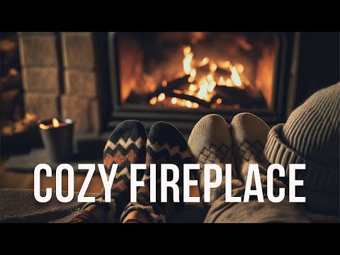 Cozy Fireplace Music | Smooth Jazz for Chilly Nights