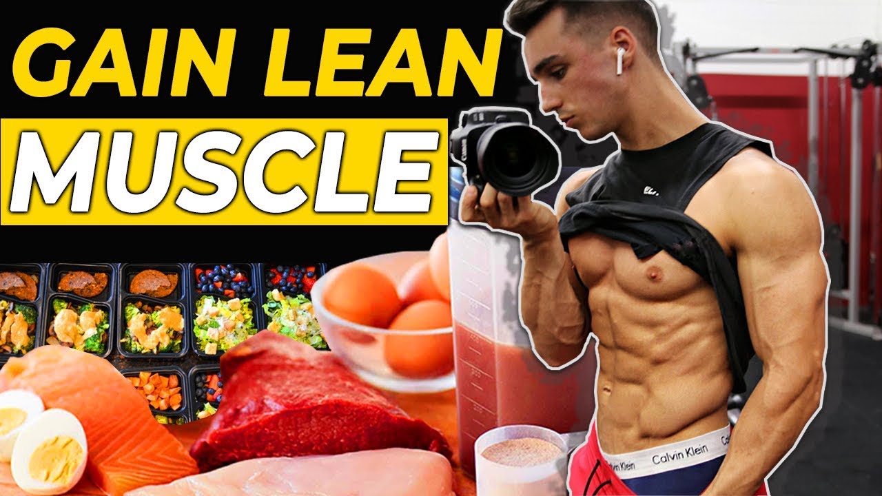 Lean bulking full day of eating diet revealed (build lean muscle) - Fraser Wilson
