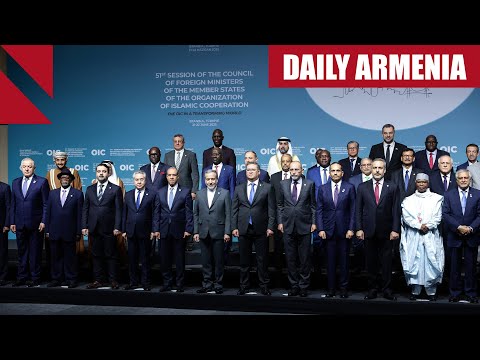 YouTube video thumbnail: Yerevan Pushes Back Against Islamic Bloc’s “Western Azerbaijan” Claim