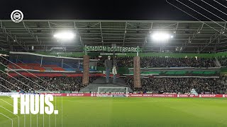 Een bijzondere wedstrijddag samengevat in 'THUIS'