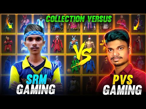 😭பாவம் Hari Scar 30K 💎 !! SRM GAMING vs PVS GAMING Tamilnadu Richest Rare Collection Battle Video