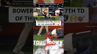 Brock Bowers Touchdown!!!!! #raiders #nfl #shortvideo #shorts #short #football