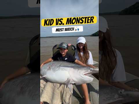 BIGGEST catch of his life! 🎣