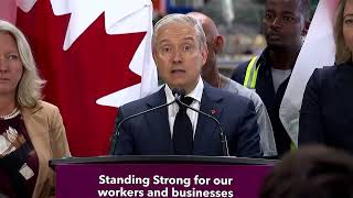 YouTube video thumbnail: Canada Announces Retaliatory Tariffs on US Goods