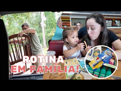 ROTINA REAL EM FAMILIA E COMPREI UM MINI BERÇO VINTAGE!