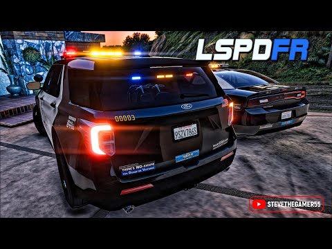 City Patrol|| GTA 5 Mod Lspdfr|| #lspdfr #stevethegamer55