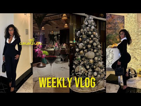 vlog! Holiday festivities + Christmas shopping + life update + New clothing collection & more