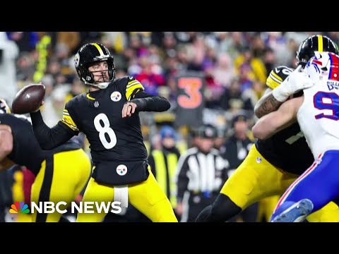 YouTube video thumbnail: Rodgers Admits to 'boo-Worthy' Performance as Steelers Struggle With Losses