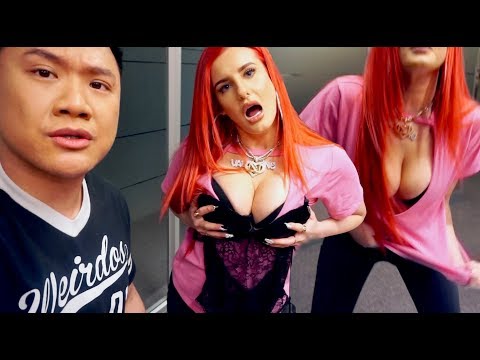 Helping Justina Valentine Get Dressed
