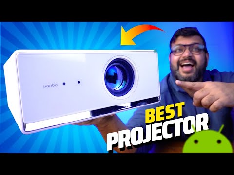 BEST Projector For Home Theatre ⚡️140-INCH Screen, 4K Support - WANBO X5 Air Review!!